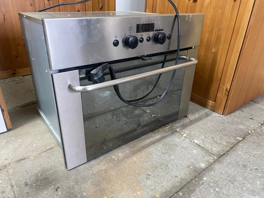IKEA Whirlpool Inbouw Oven met Grill en Magnetronfunctie, Witgoed en Apparatuur, Ovens, Gebruikt, Hete lucht, 60 cm of meer, Oven met grill