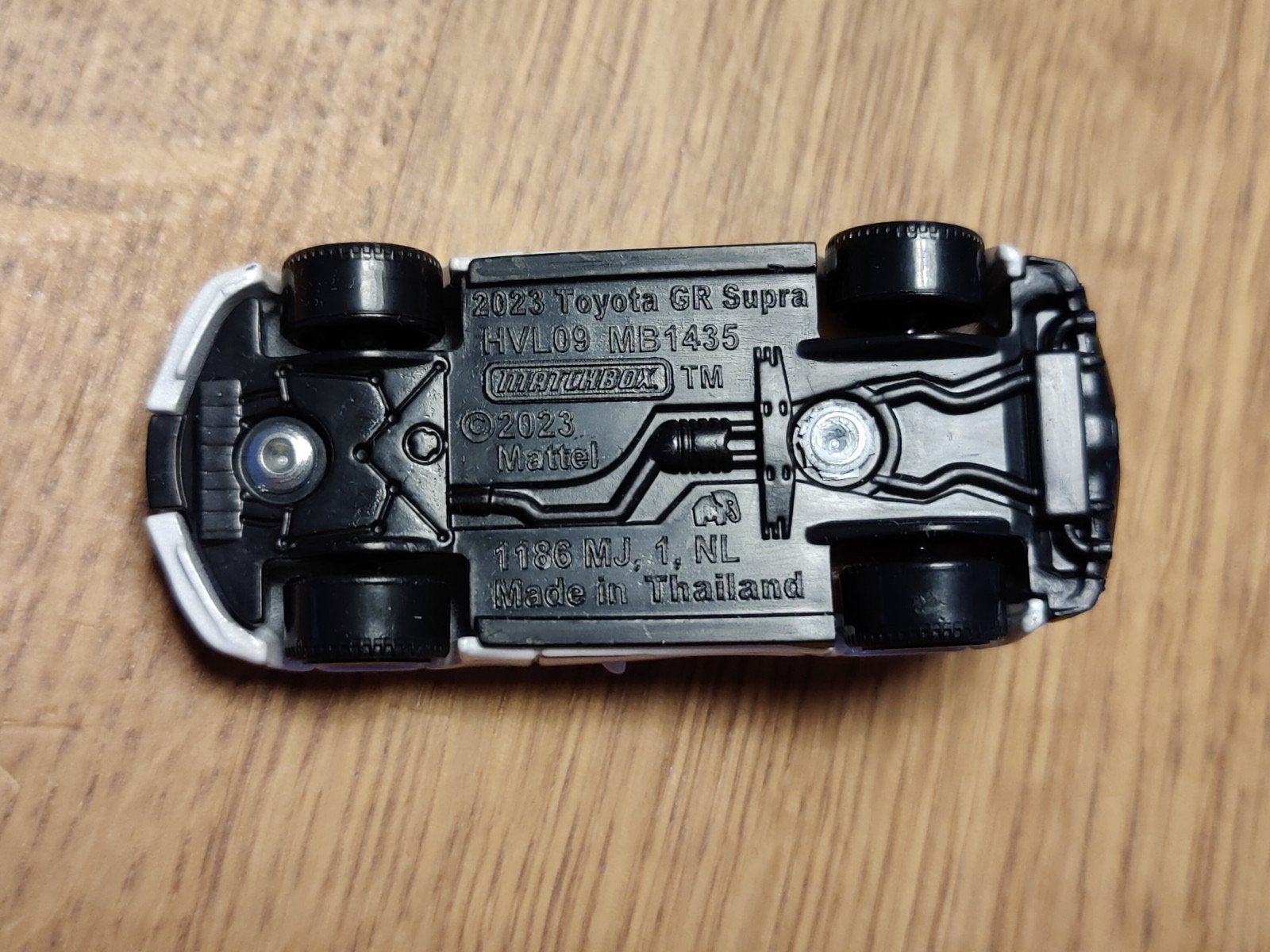 Matchbox Toyota GR Supra WIT, Ophalen of Verzenden, Zo goed als nieuw, Auto