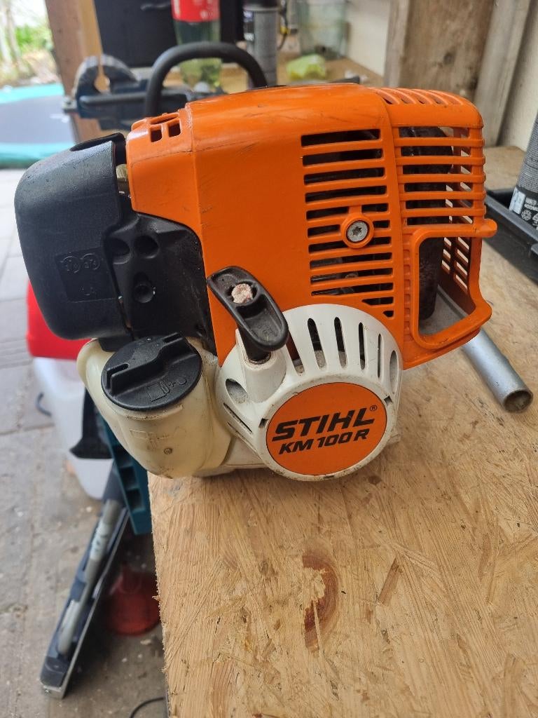 Mooie stihl km100r, Ophalen, Zo goed als nieuw, Stihl