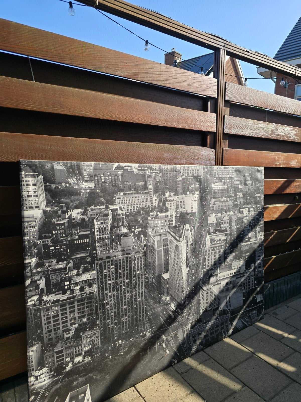 New York poster, Gebruikt, Deurposter of groter, Rechthoekig Liggend, Ophalen of Verzenden