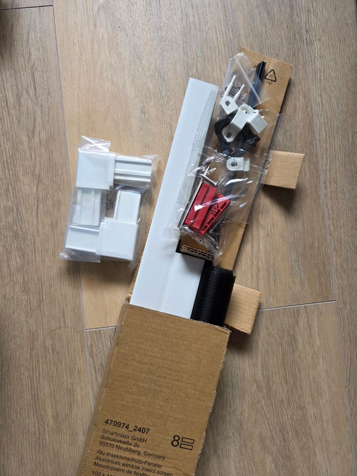 Inzet aluminium raamhor 100x120 cm - Lidl vaste hor nieuw, Ophalen, 80 tot 120 cm, Nieuw, 80 tot 120 cm