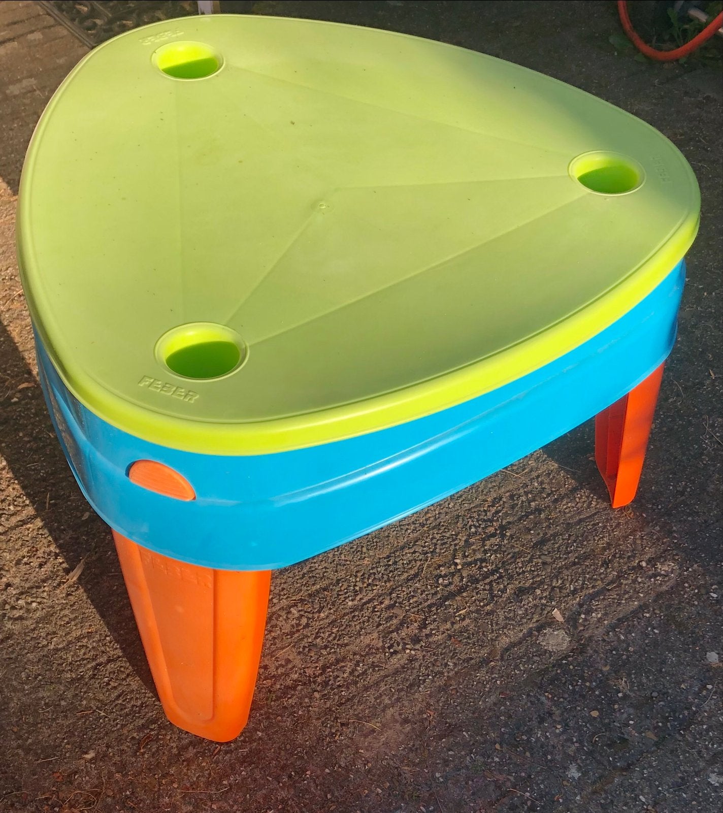 Feber zand- en watertafel, Kinderen en Baby's, Speelgoed | Buiten | Zandbakken, Ophalen, Gebruikt