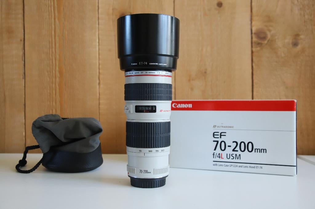 Canon EF 70-200mm F/4 L USM PRACHTIG!, N.v.t., N.v.t., Zo goed als nieuw, Zoom