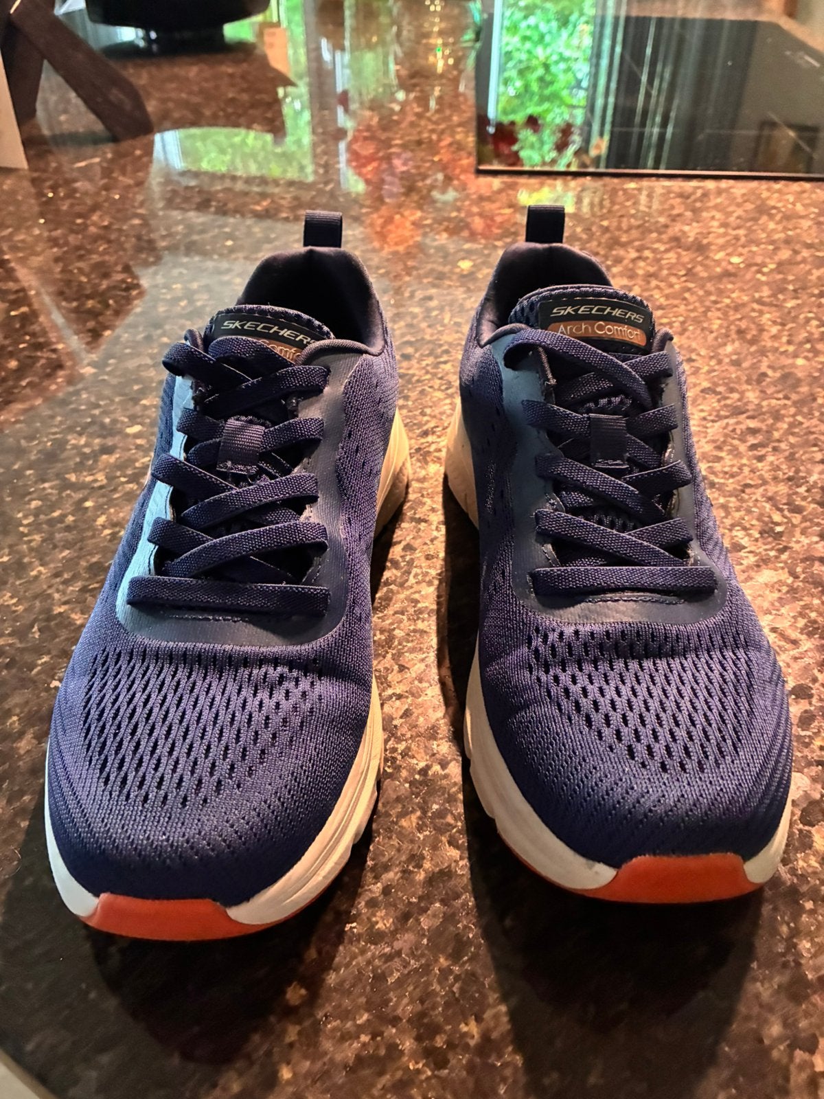Skechers blauw maat 41, Ophalen, Zo goed als nieuw, Blauw, Overige typen