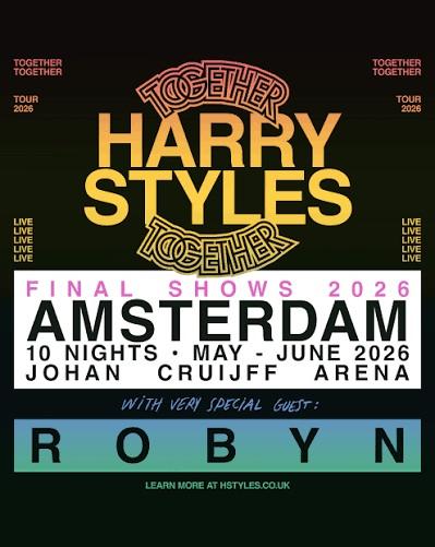 3x Harry Styles Amsterdam vrijdag 29 mei RIJ 1, Drie personen of meer