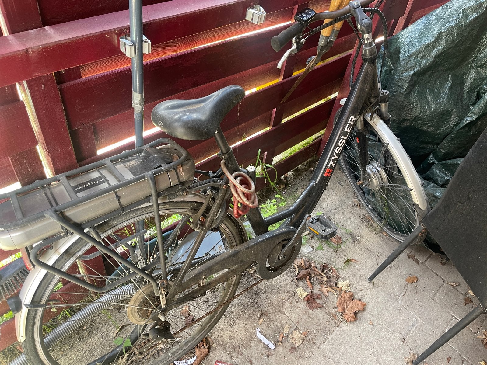 Zyssler elektrische fiets - Gebruikt, Gebruikt, 51 tot 55 cm, 30 tot 50 km per accu, Ophalen