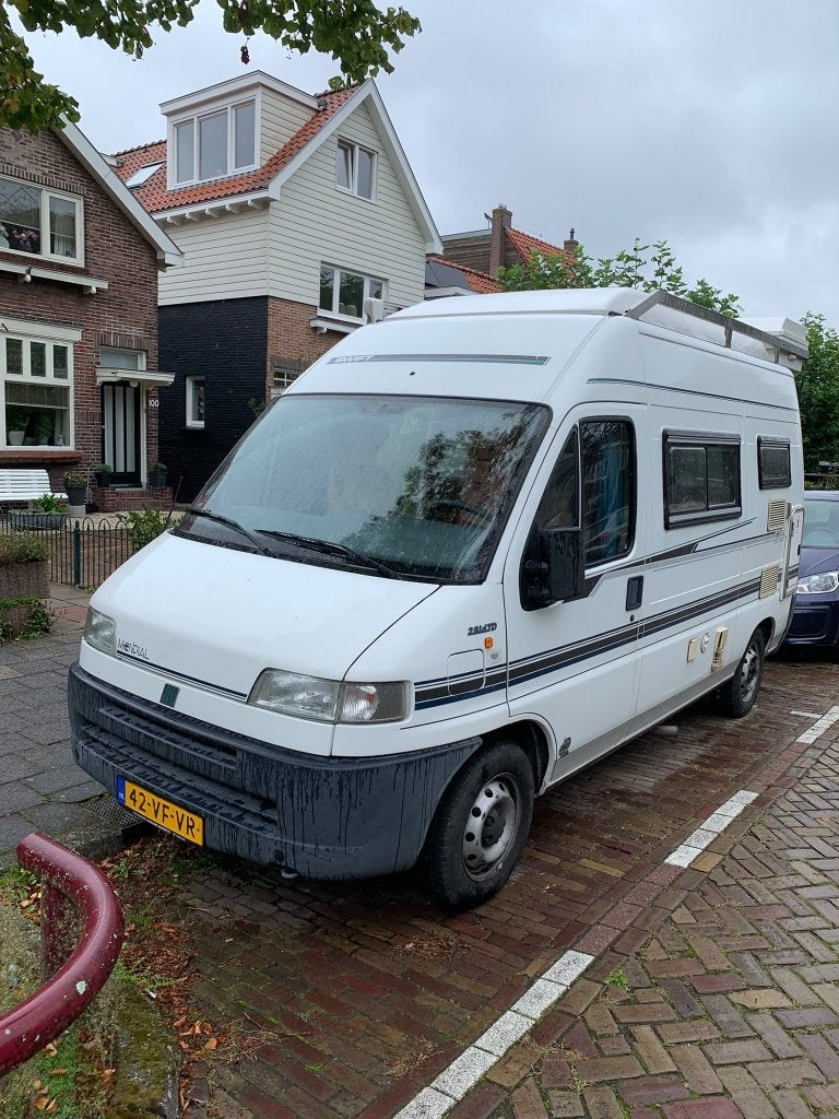 fiat ducato camperbus, Caravans en Kamperen, Buscamper of Camperbus, Fiat, Tot en met 2, Kluisje