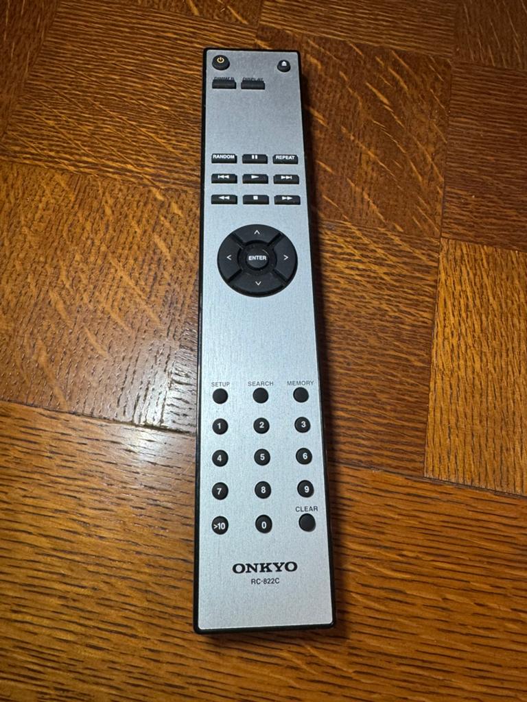 Onkyo RC-822C Afstandsbediening Voor Onkyo Cd Speler C-7030, Ophalen of Verzenden, Zo goed als nieuw, Origineel