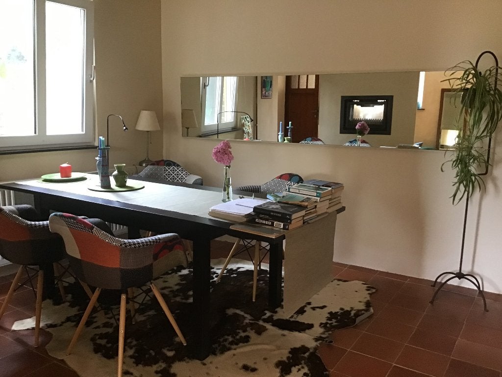 Stoelen, Huis en Inrichting, Stoelen, Ophalen, Overige kleuren, Zo goed als nieuw, Stof