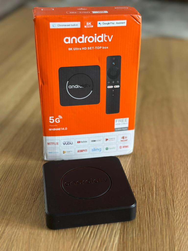 Android TV 8K Ultra HD Set-Top Box - Nieuw in doos, Audio, Tv en Foto, Mediaspelers, Ophalen of Verzenden, Nieuw, HDMI, Zonder harde schijf