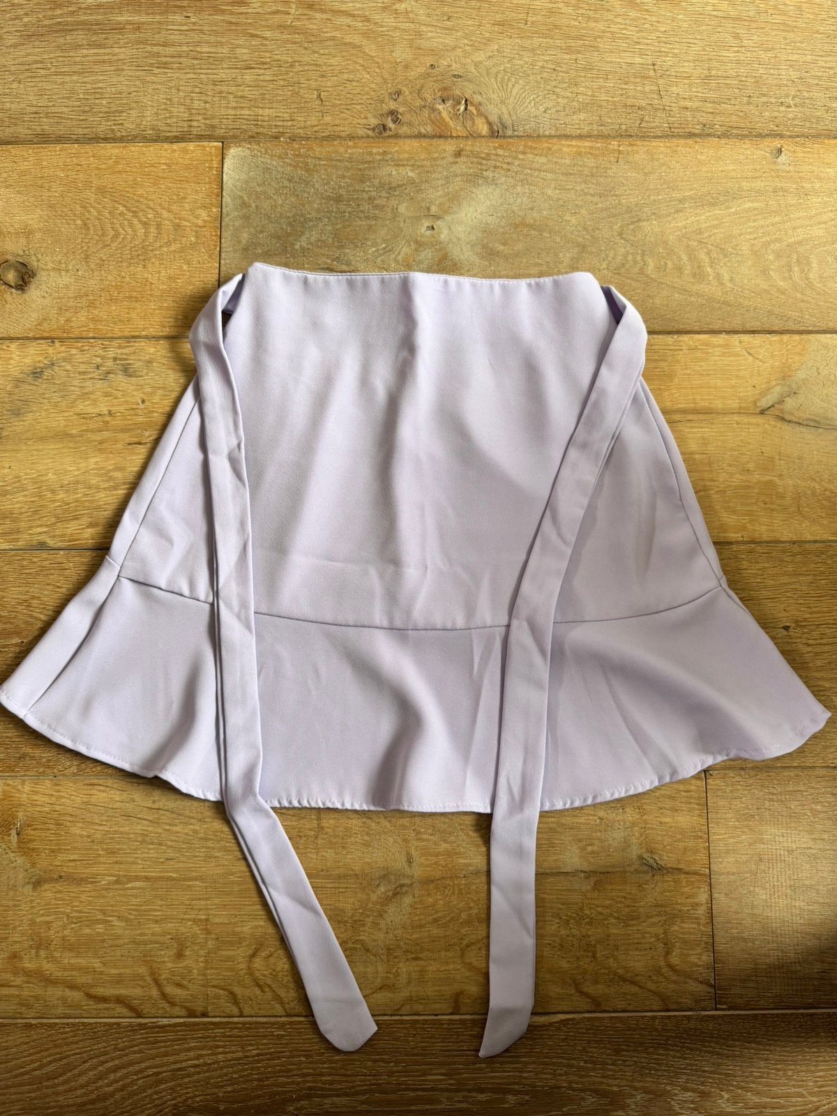 Lila rok met ruches - Maat XS, Kleding | Dames, Rokken, Paars, Ophalen of Verzenden, Zo goed als nieuw, Maat 34 (XS) of kleiner