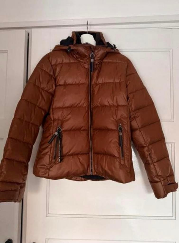 Skijas Lutha M, Kleding | Dames, Jassen | Winter, Zo goed als nieuw, Maat 38/40 (M), Bruin, Ophalen of Verzenden