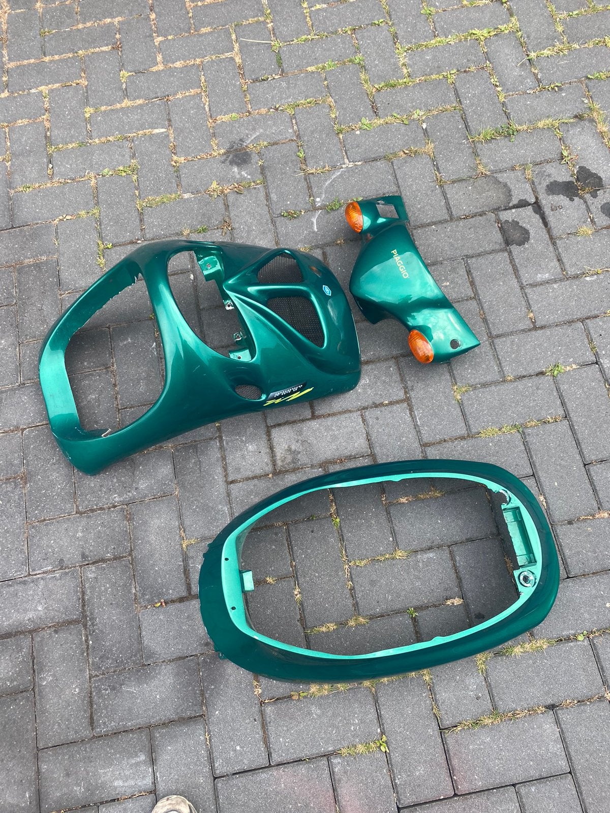 Zip sp98 kappenset, Ophalen of Verzenden, Zo goed als nieuw, Kap, Piaggio