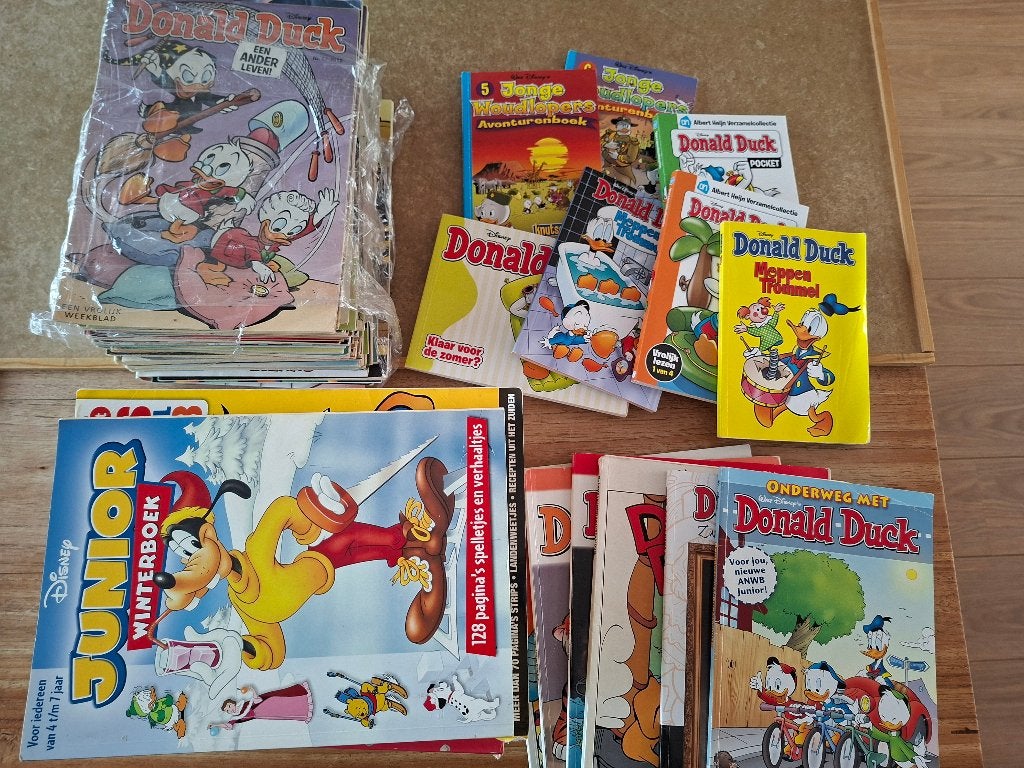 Groot Donald Duck Leespakket - Diverse Stripboeken, Meerdere stripboeken, Ophalen, Gelezen, Walt Disney