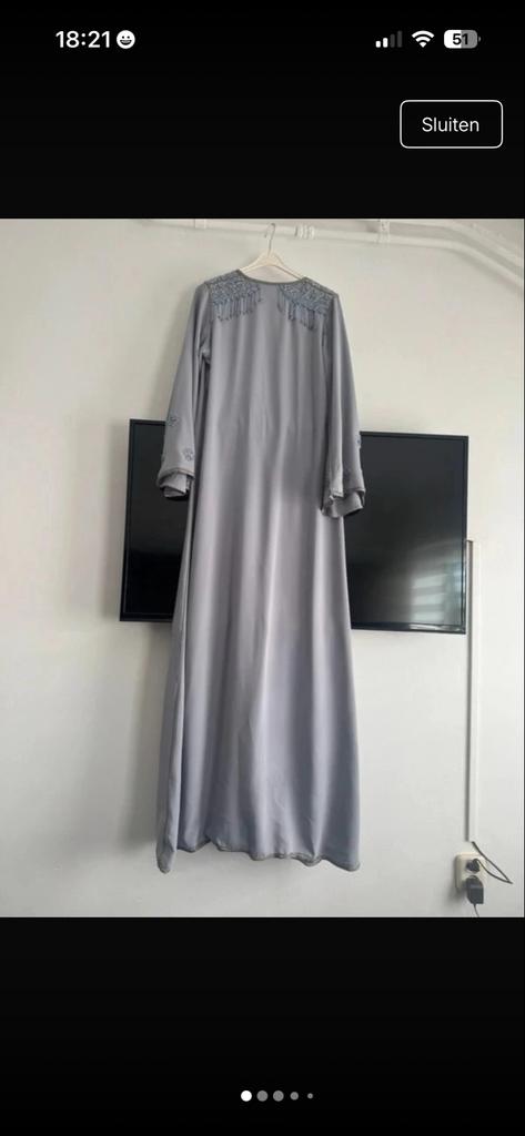 Naadje Kaftan - Zo goed als nieuw, Ophalen of Verzenden, Zo goed als nieuw, Grijs, Onder de knie