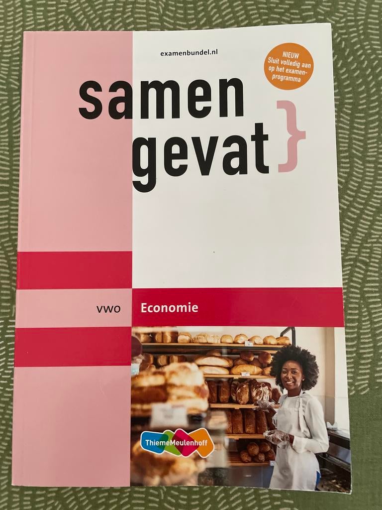 Samengevat VWO Economie Examenbundel (2023), Ophalen, Zo goed als nieuw, VWO, Economie