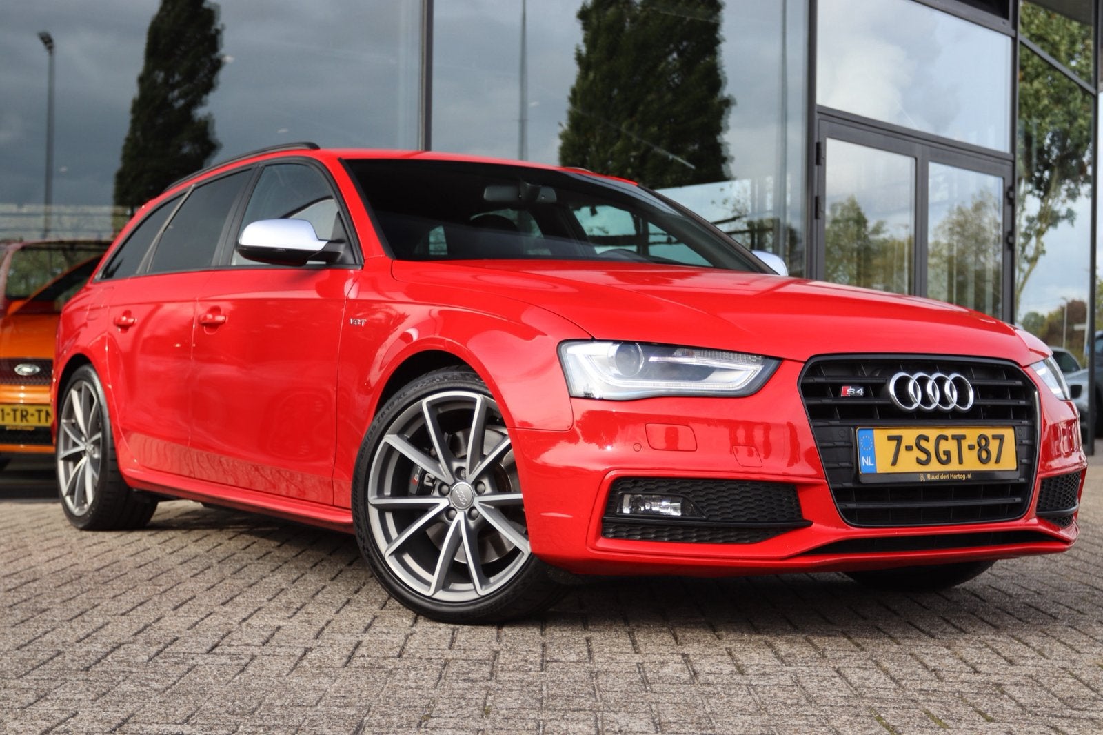 Audi S4 3.0 TFSI Avant - Automaat - Misano Rood, Auto's, Audi, Automaat, Euro 5, Zwart, 2995 cc