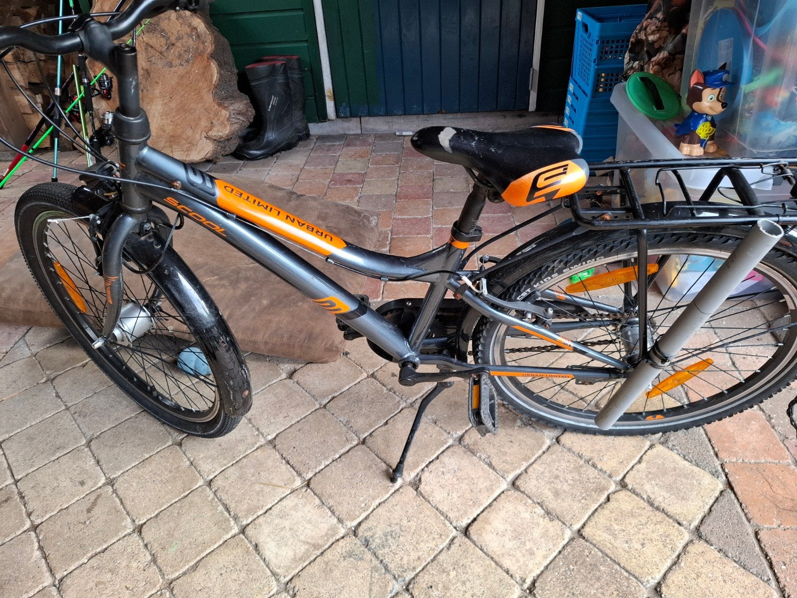 S'COOL Urban Limited kinderfiets - Zo goed als nieuw, Overige merken, Velgrem, Versnellingen, Zo goed als nieuw