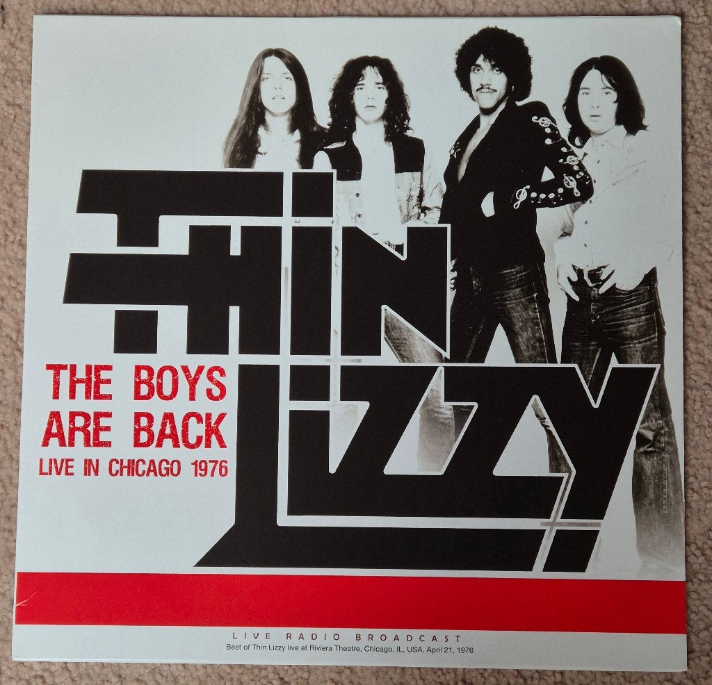 Thin Lizzy – The Boys Are Back (Live In Chicago 1976), Ophalen of Verzenden, Zo goed als nieuw