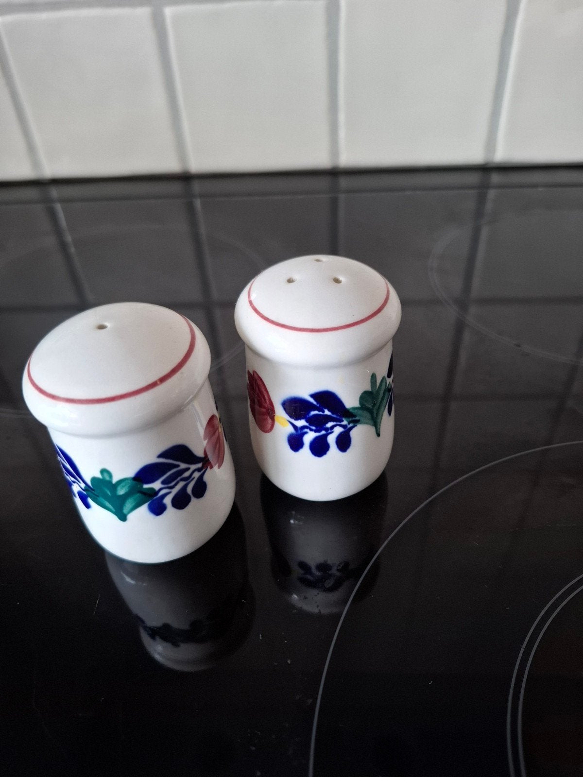 Boerenbont peper en zout stel, Ophalen of Verzenden