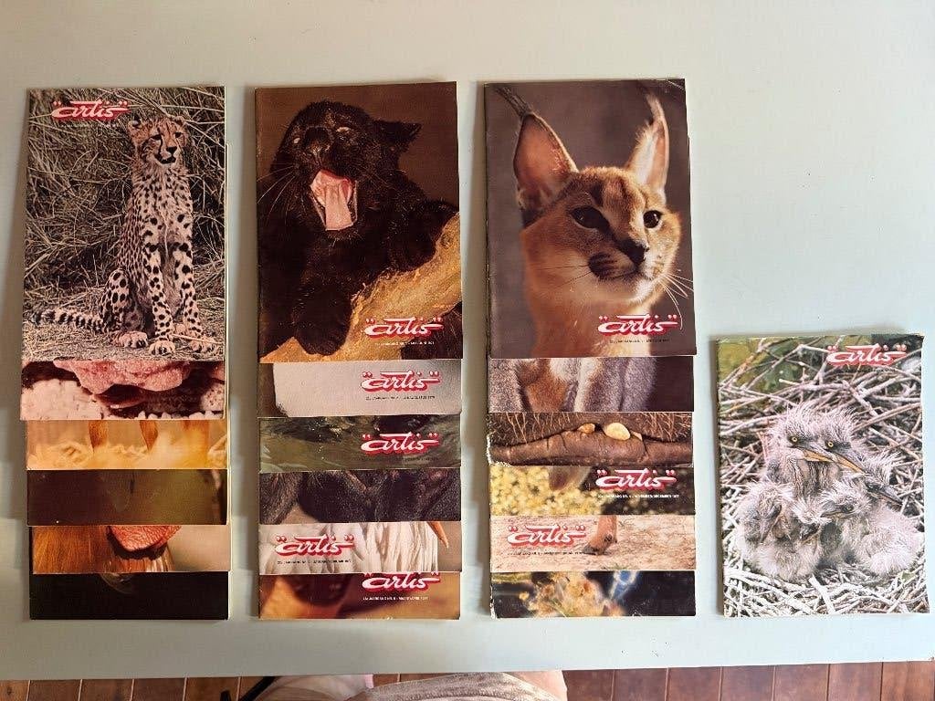 Tijdschrift Artis, jaargang 21, 22 en 23, Ophalen of Verzenden, Gelezen, Wetenschap en Natuur