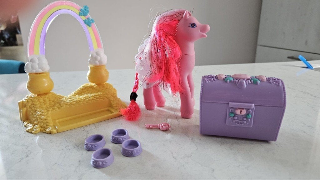 My Little Pony: G2 - Lady Cupkace 1998, Kinderen en Baby's, Speelgoed | My Little Pony, Ophalen of Verzenden, Zo goed als nieuw