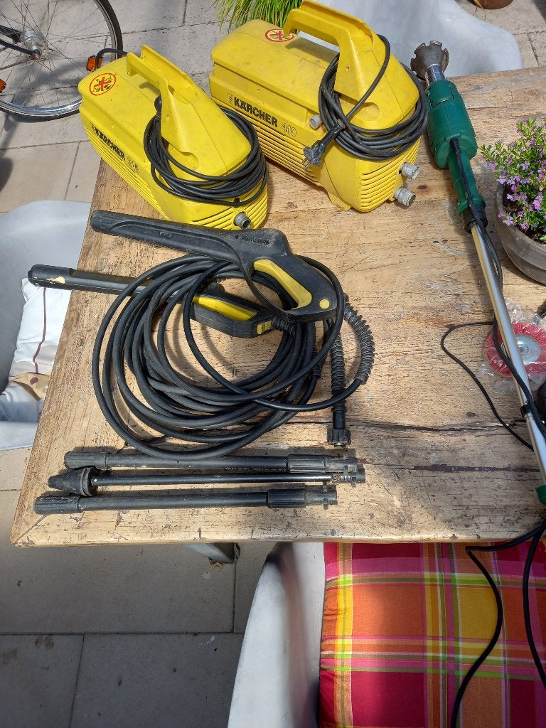 matig werkende hogedrukspuiten, voor onderdelen of reparatie, Ophalen, Gebruikt, Elektrisch, Kärcher