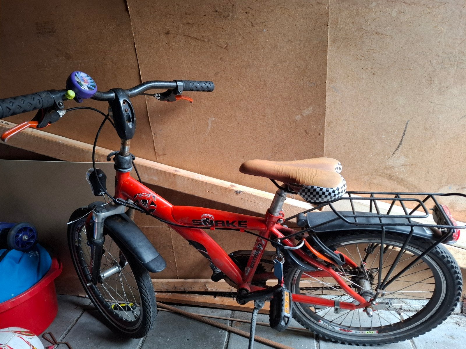 batavus 20" snake kinderfiets, Fietsen en Brommers, Fietsen | Jongens, Ophalen, Terugtraprem, Gebruikt, Handrem