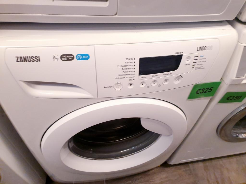 Wasmachine Zanussi 8KG️️️️️️️✅ ️️lindo500 A++ INC GARANTIE, Witgoed en Apparatuur, Ophalen, 1200 tot 1600 toeren, Minder dan 85 cm