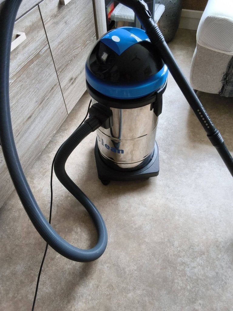 stofzuiger nat droog  blue clean, Witgoed en Apparatuur, Ophalen, Overige merken, Nieuw, Waterstofzuiger