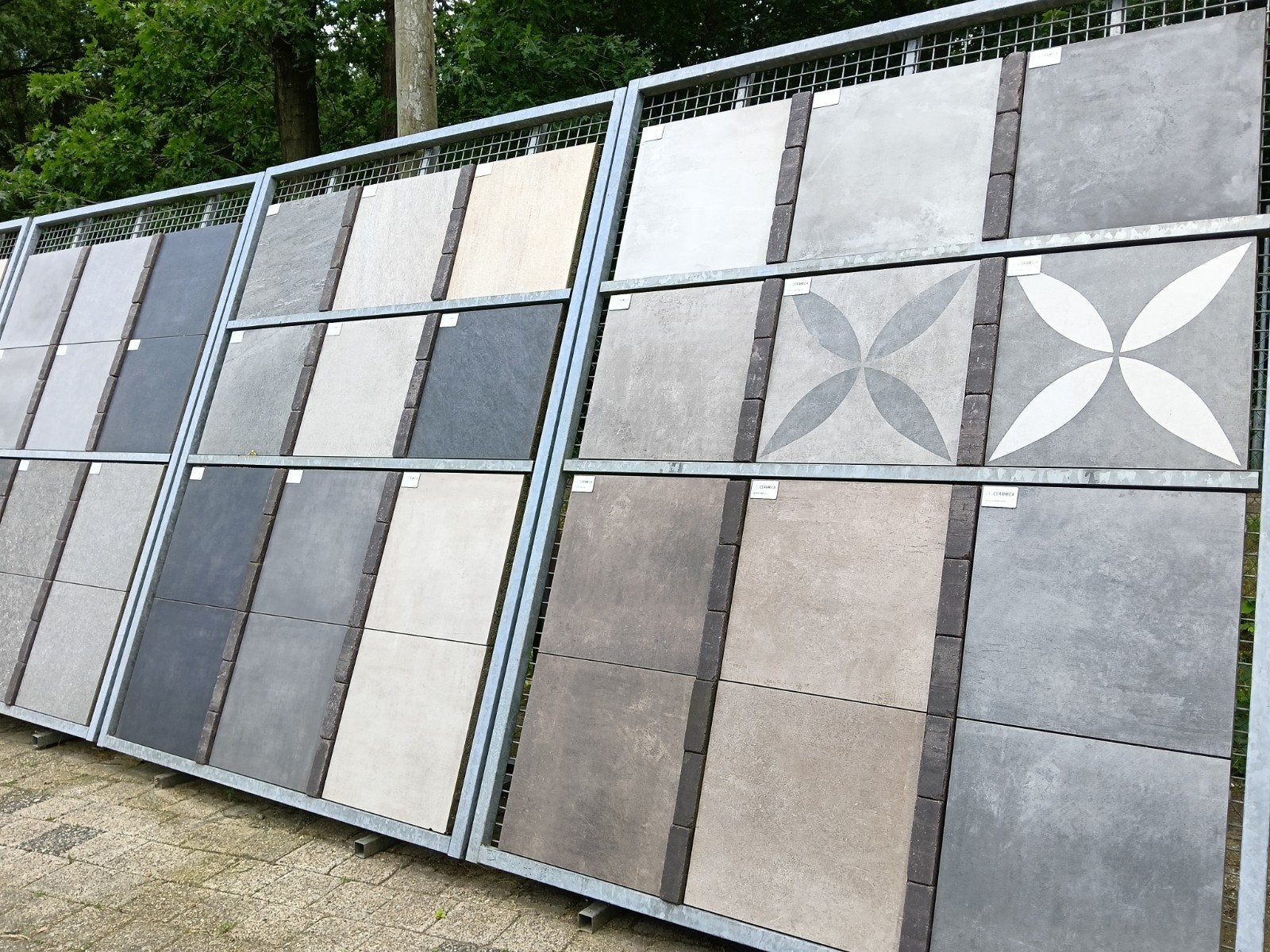Keramische tegels, Tuin en Terras, Ophalen, Nieuw, Keramiek, Terrastegels