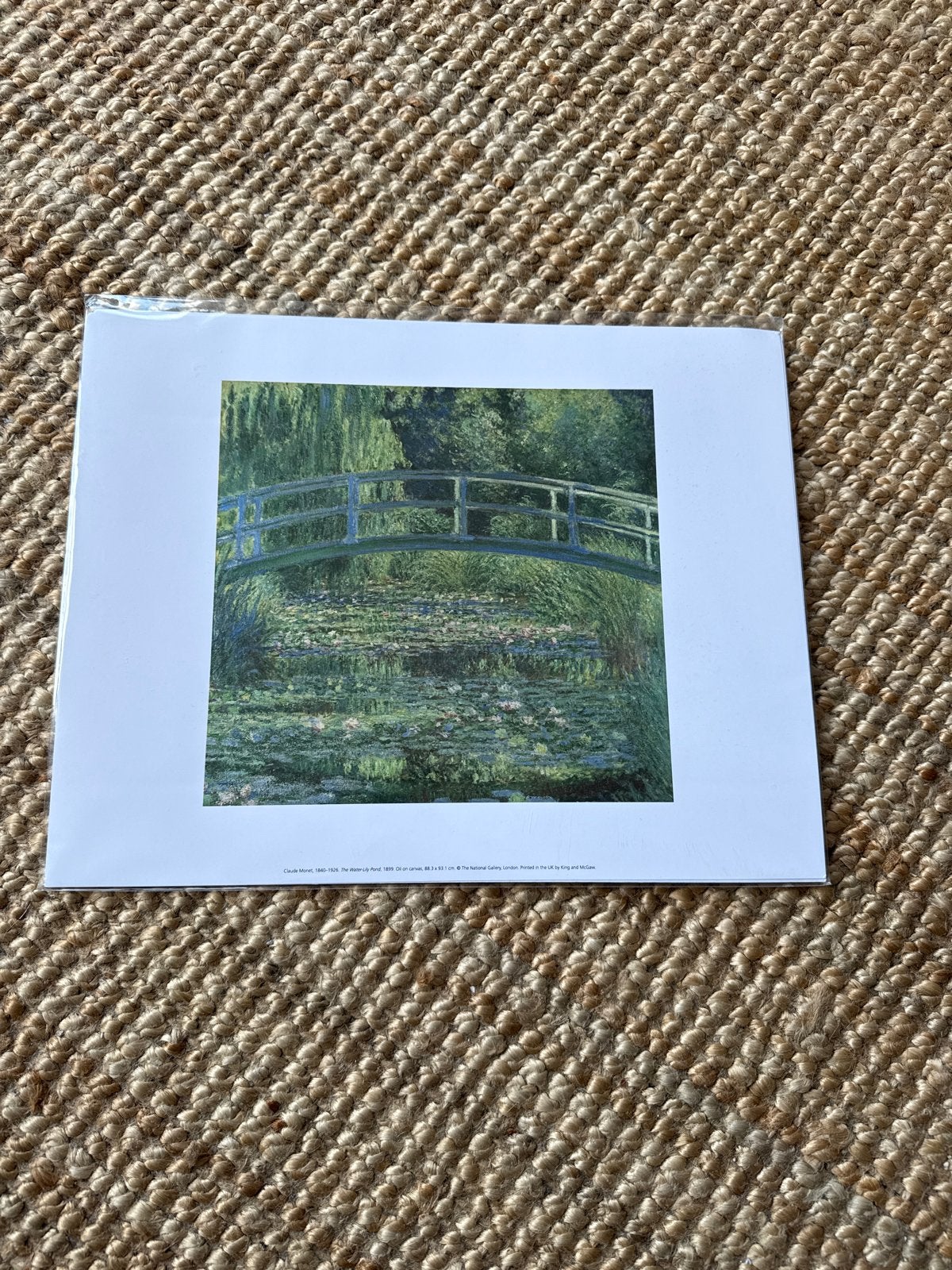 Poster Claude Monet - De Waterlelievijver, Rechthoekig Liggend, Nieuw, Ophalen of Verzenden, A1 t/m A3