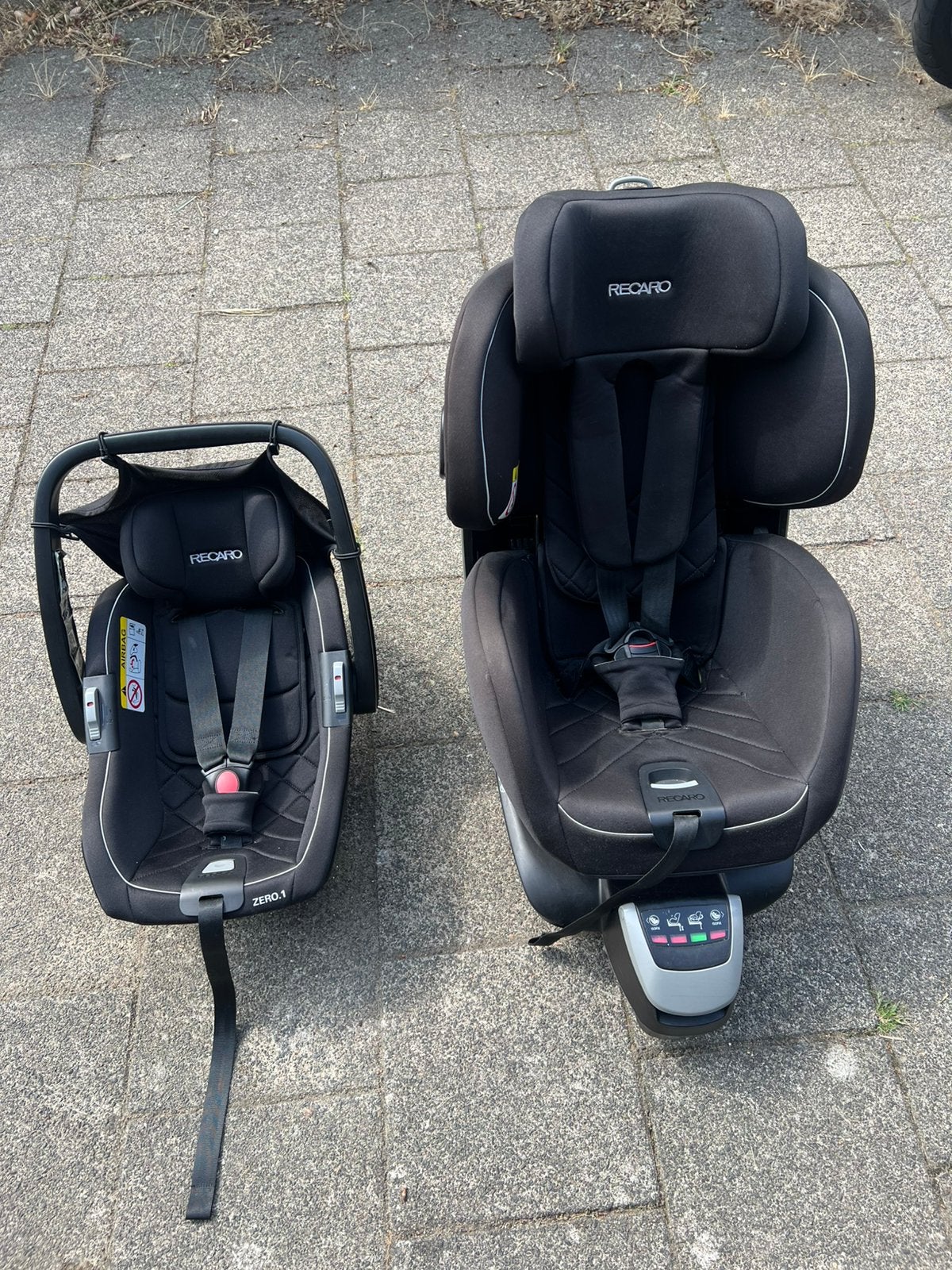 Autostoel Recaro Zero 1 Elite pasgeboren baby kind, Verstelbare rugleuning, Gebruikt, 0 t/m 18 kg, Isofix