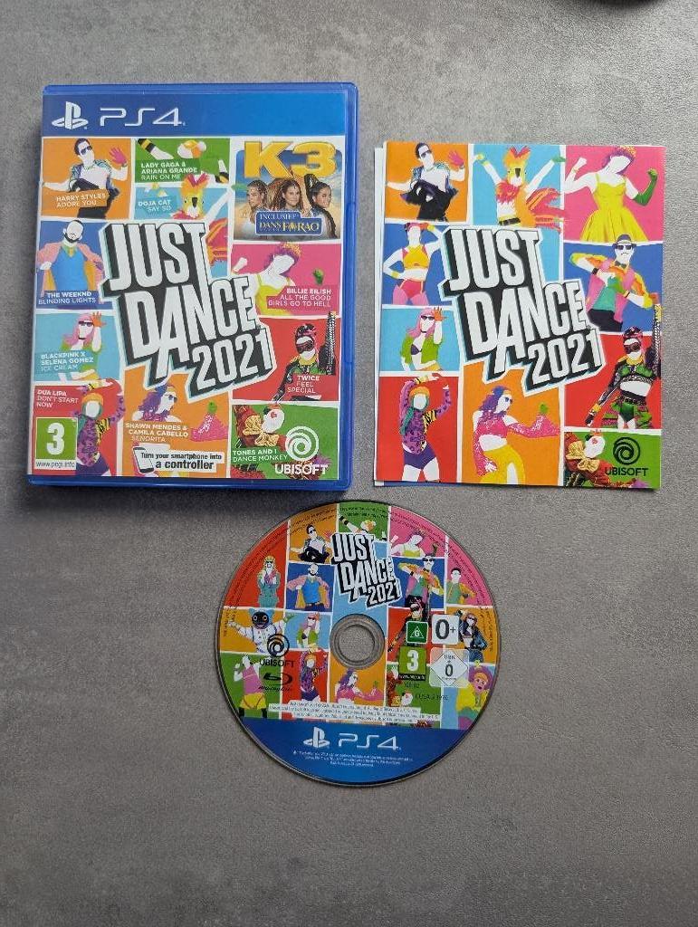 Just dance 2021 PS4, Muziek, Ophalen of Verzenden, Zo goed als nieuw, 3 spelers of meer