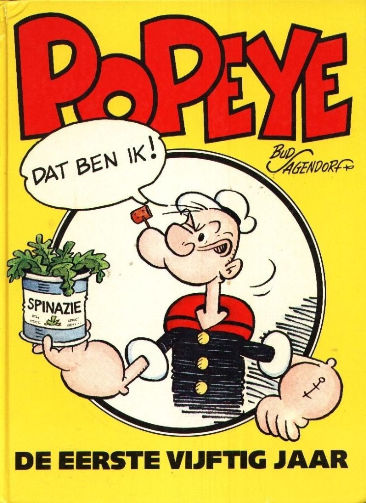 Popeye - De eerste vijftig jaar - Bud Sagendorf, Gelezen, Verzenden, Eén stripboek, Bud Sagendorf