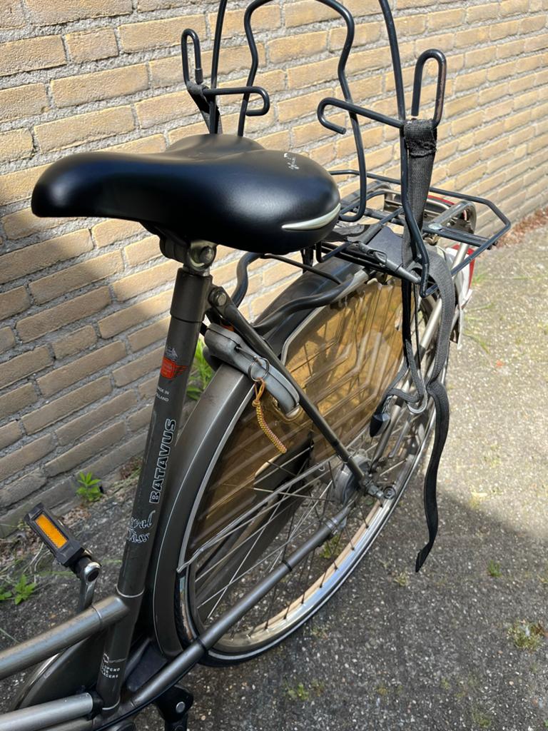 Batavus stadsfiets met lage instap, Fietsen en Brommers, Fietsen | Dames | Damesfietsen, Ophalen, Batavus, Trommelrem, 53 tot 56 cm