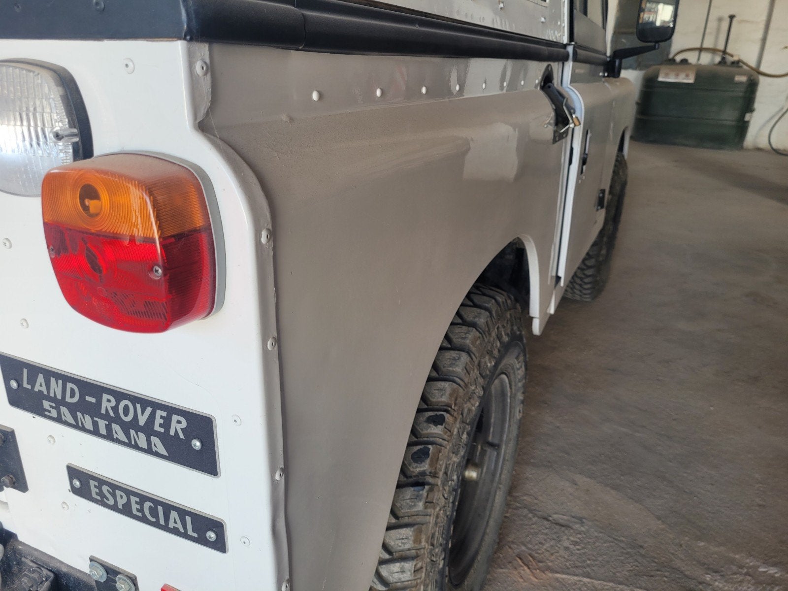 Land Rover Santana 88 Especial 1980 stuurbekrachtiging, Auto's, Zwart, Leder, Bedrijf, Vierwielaandrijving