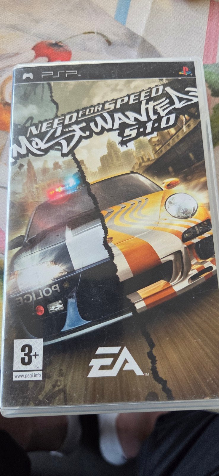 Need for Speed Most Wanted 5-1-0 PSP, Spelcomputers en Games, Games | Sony PlayStation Portable, Gebruikt, Racen en Vliegen, 1 speler