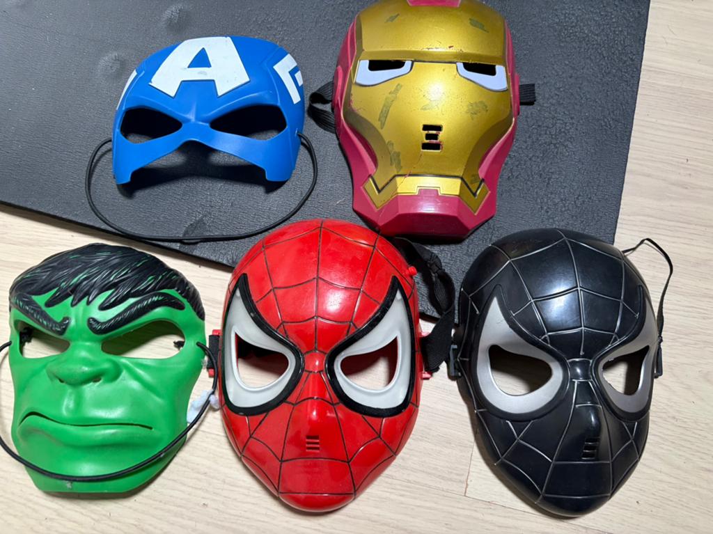 Marvel maskers, Ophalen of Verzenden, Gebruikt, Jongen