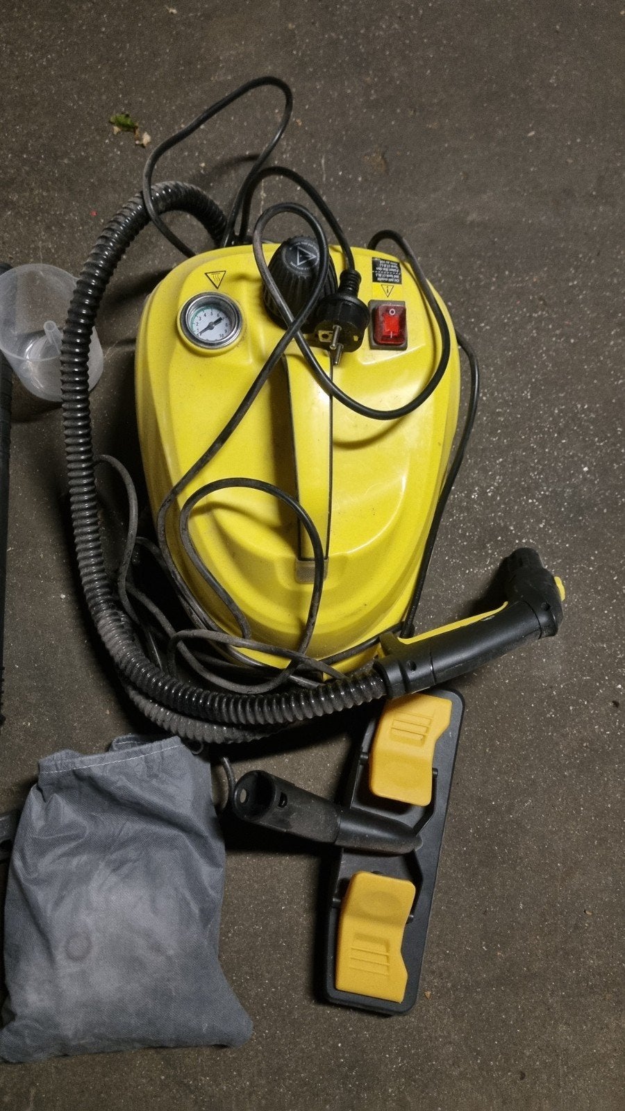 Kärcher Stoomreiniger SC 1122 - Krachtige Reiniging, Inclusief accessoires, Gebruikt, Kärcher, Ophalen of Verzenden