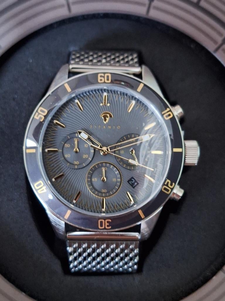 Titanio Agrippa Herenhorloge - Nieuw in doos, Ophalen of Verzenden, Nieuw