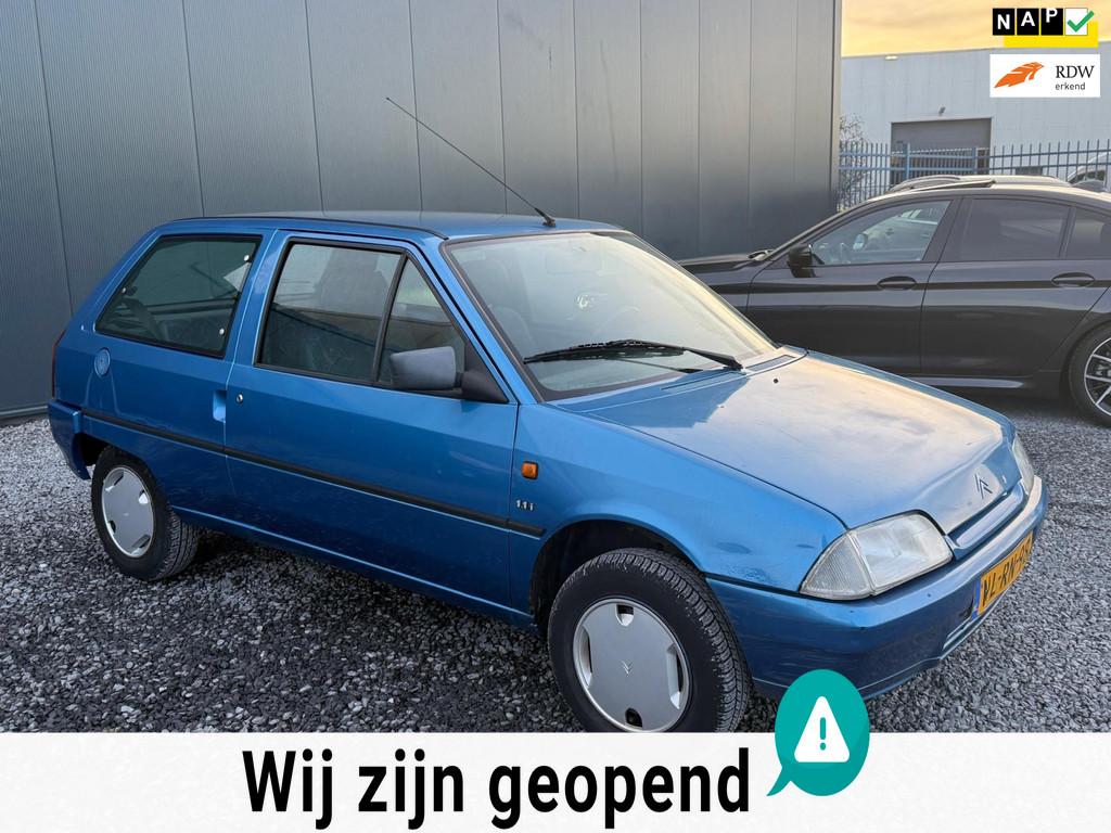 Citroen AX 1.1 Prestige APK!LAGE KM!LEUKE AUTO!, Auto's, Citroën, Stof, Zwart, 4 cilinders, Origineel Nederlands