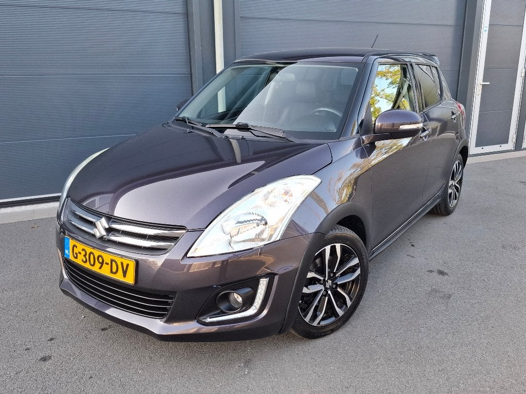 Suzuki Swift 1.2 Dynamic EASSS 5DRS 2015 Zwart, Auto's, Suzuki, Voorwielaandrijving, USB, 4 cilinders, 400 kg