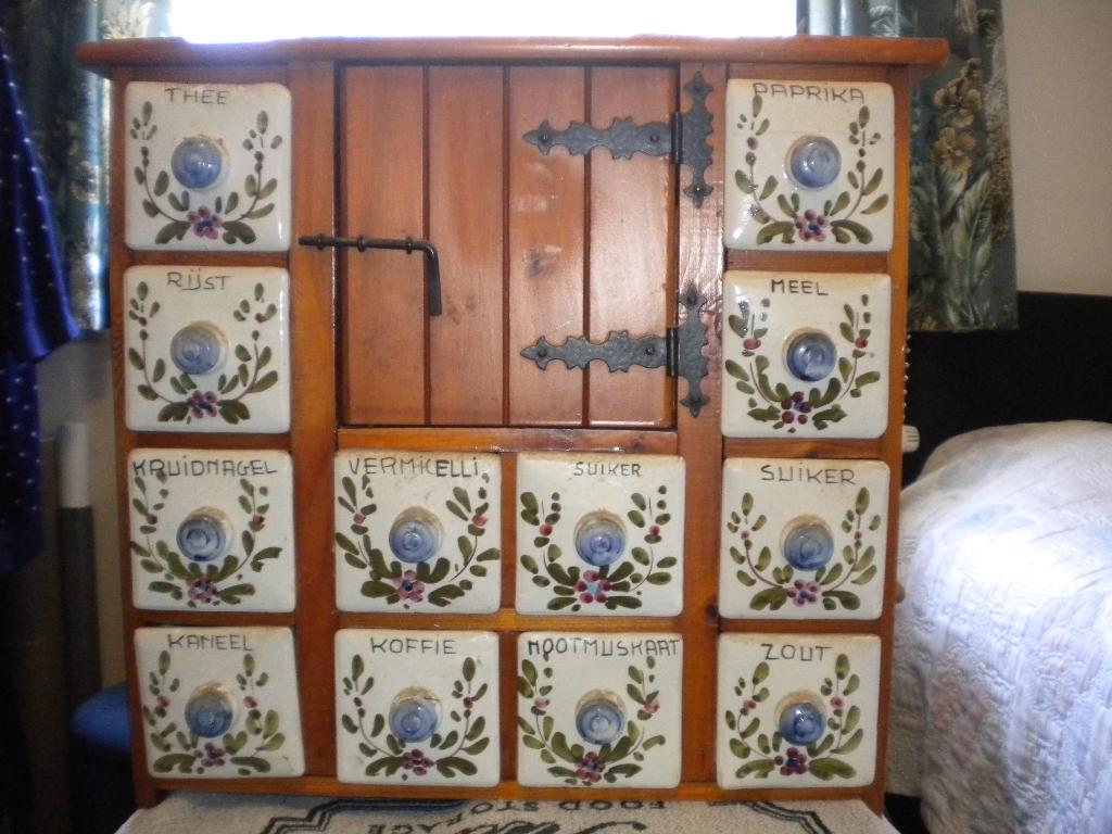 kruidenrek, Ophalen of Verzenden, Overige materialen, Bruin, Overige typen