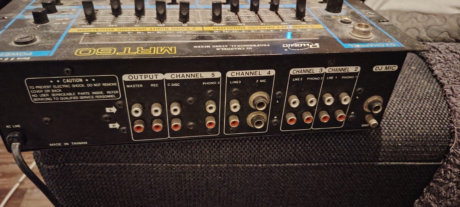 Phonic MRT60 Professionele Audio Mixer - Sonic Mix, Ophalen of Verzenden, Gebruikt, 5 tot 10 kanalen, Microfooningang