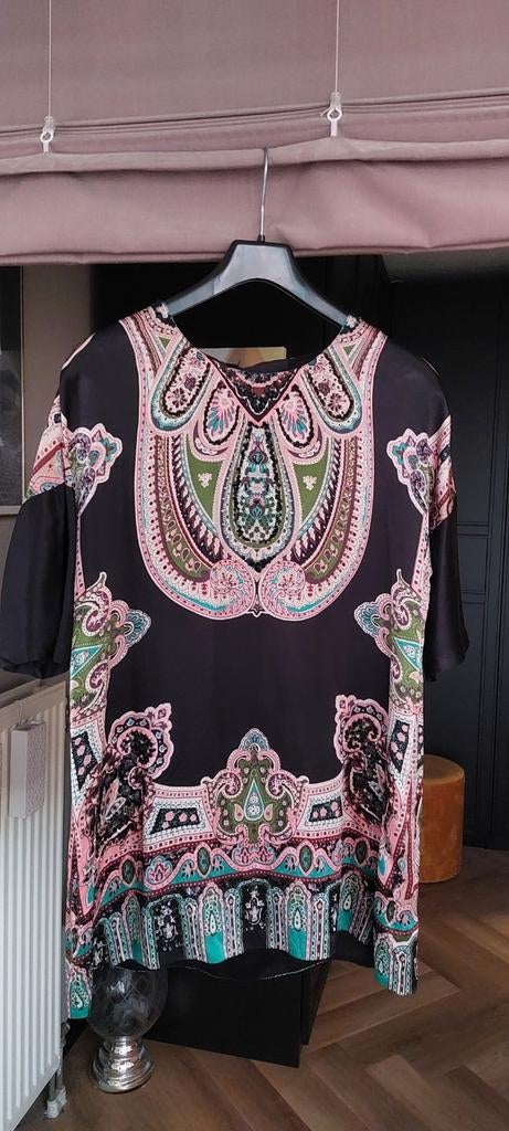 Designer tuniek/jurkje van DAY Birger et Mikkelsen. Zijde. S, Zwart, Ophalen of Verzenden, Zo goed als nieuw, Maat 36 (S)