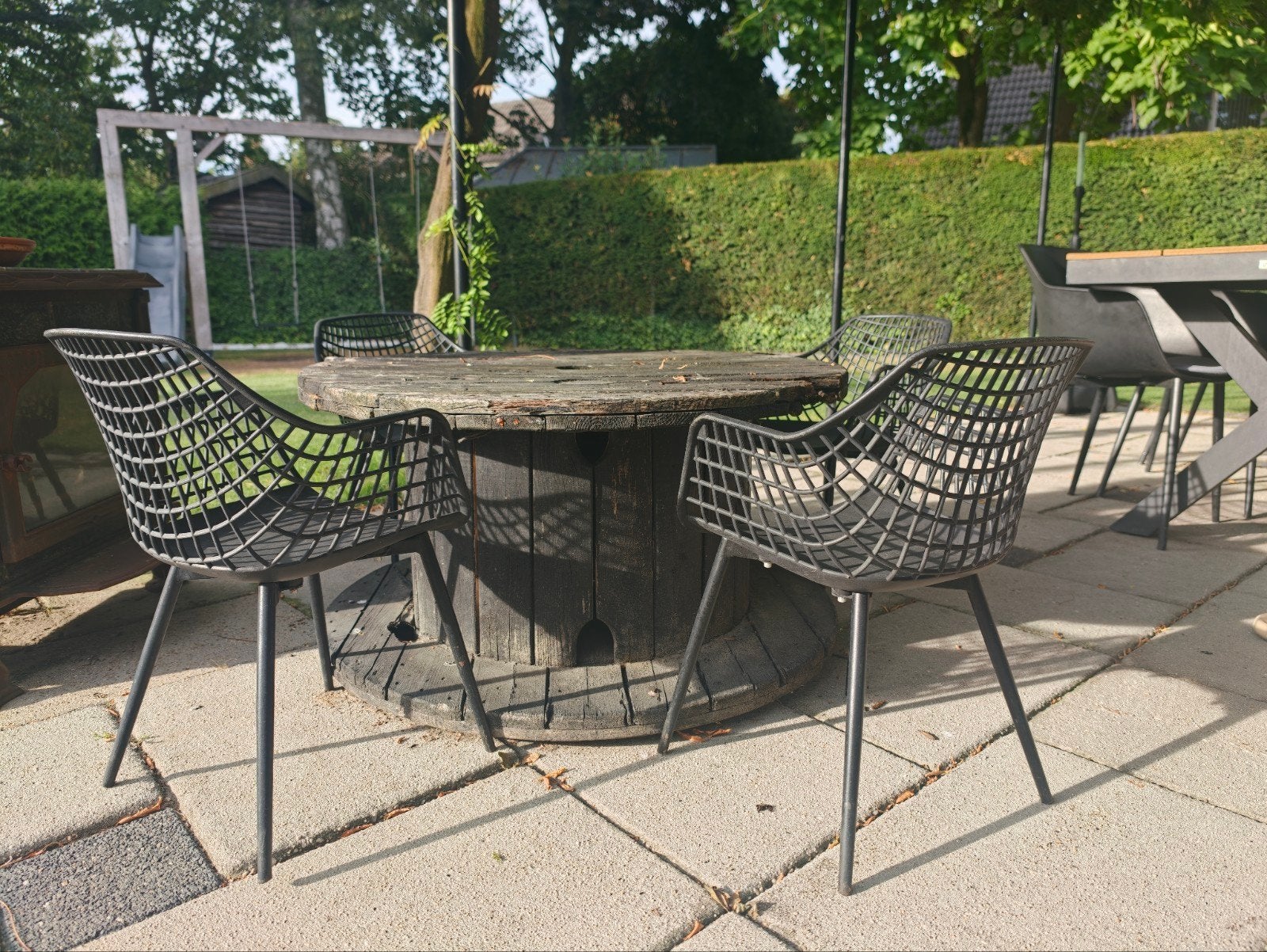 kinder tuinset, Tuin en Terras, Ophalen of Verzenden, Gebruikt, Hout