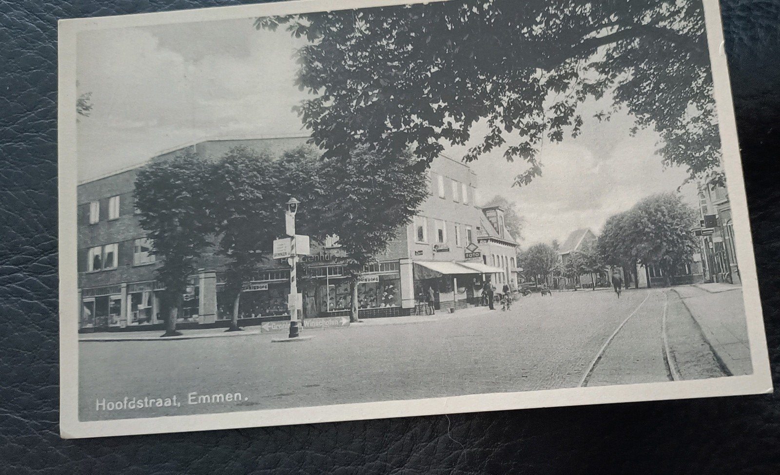 Emmen. Hoofdstraat. 1941., Verzenden, 1940 tot 1960, Gelopen, Drenthe