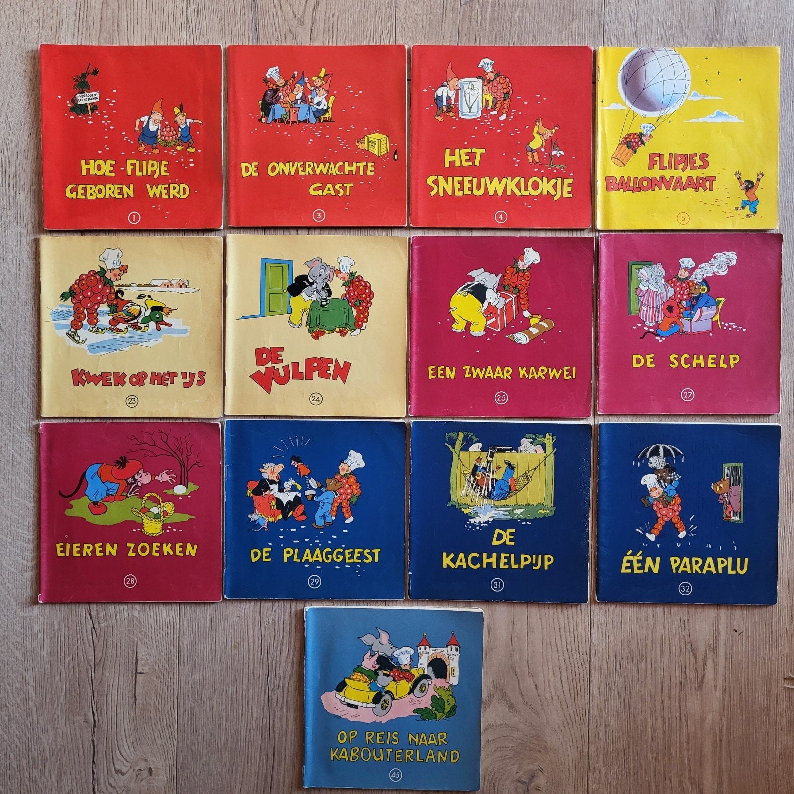 Flipje van de Betuwe - 13 deeltjes., Verzenden, Gelezen, Fictie algemeen
