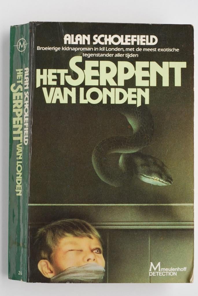 Het serpent van Londen - Alan Scholefield (1979), Verzenden, Gelezen